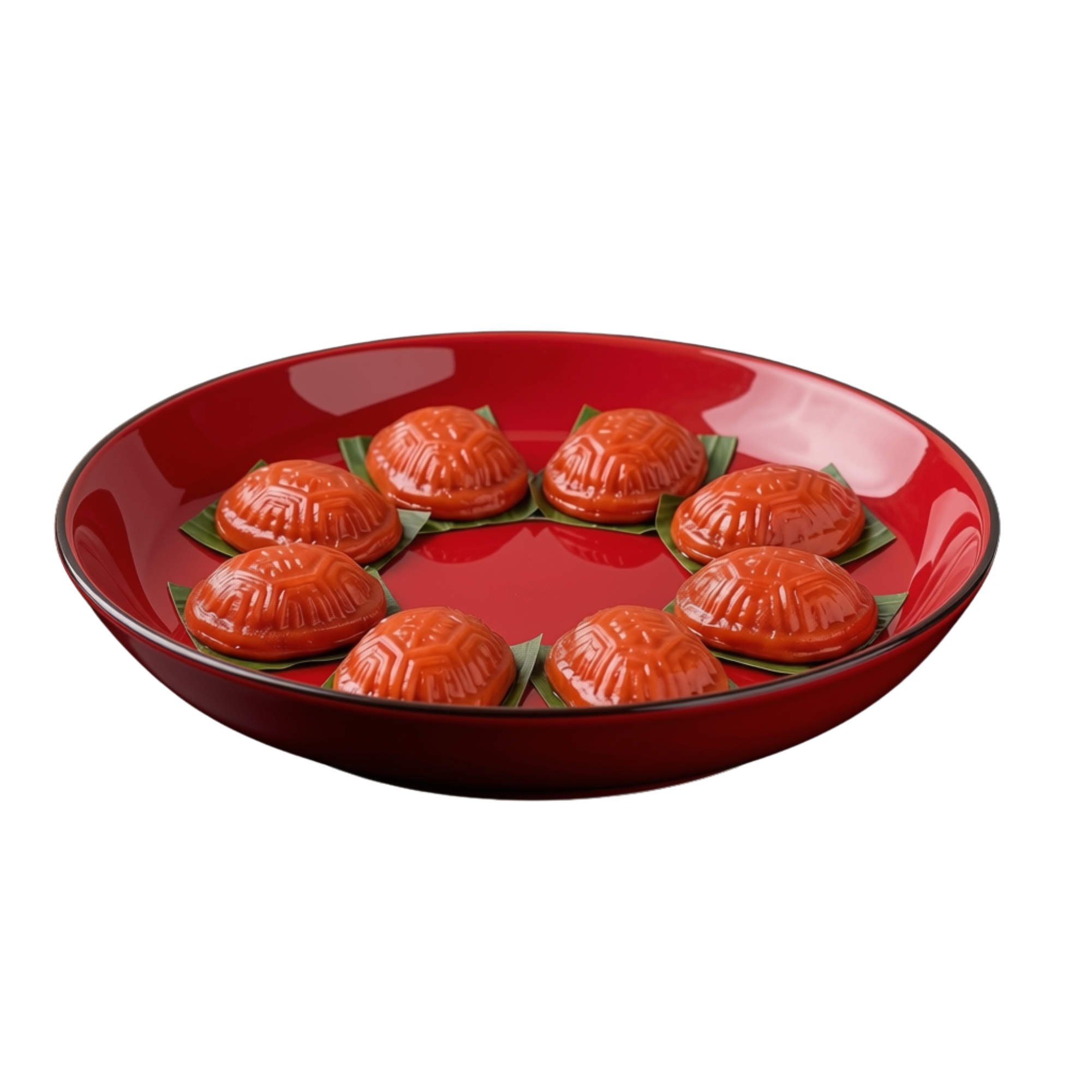 Ang Ku Kueh 传统拜祭红龟粿 (8 pcs)