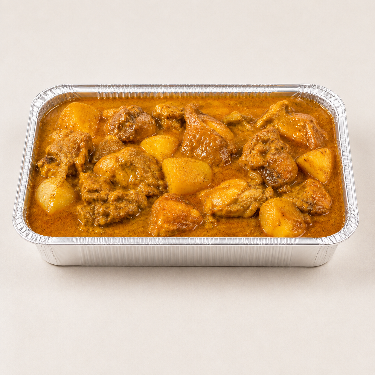 Order curry chicken catering in Singapore with tender chicken, potatoes and rich curry gravy. Ideal for mini buffets, office lunches, parties, events and family gatherings.
